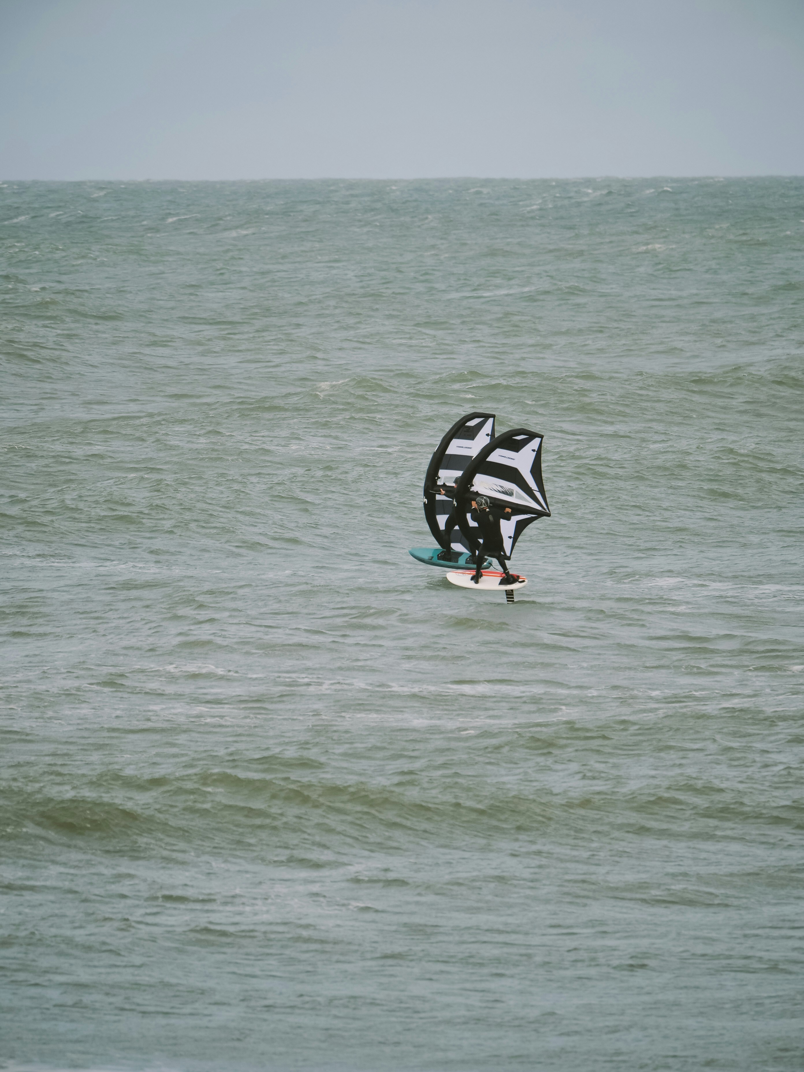 Wingfoiler in action